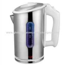 Stainless steel electric traveling kettles with automatic shut-off protection